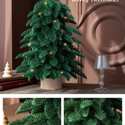 55cm Artificial Mini Christmas Tree - Indoor Holiday Decoration.