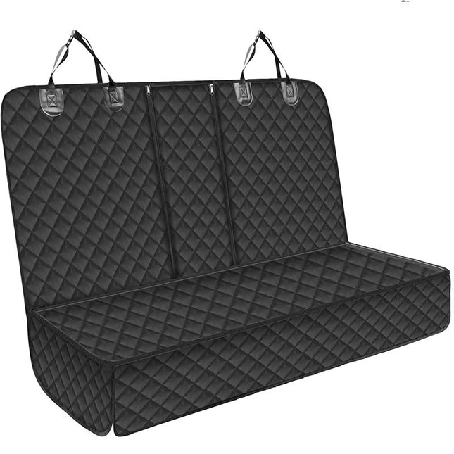 Universal Waterproof Dog Car Seat Cover with Non-Slip Backing - Pet Travel Protection Mat.