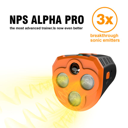 Ultrasonic Dog Trainer Device | Handheld Pet Training Tool with Night Light & Type-C Charging 3.7V.