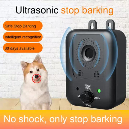Ultrasonic Wall-Mounted Dog Bark Control Device | Adjustable Frequency Deterrent.