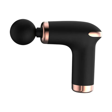 Classic Black Massage Gun - 6-Speed Deep Tissue Massager with 4 Professional Massage Heads.