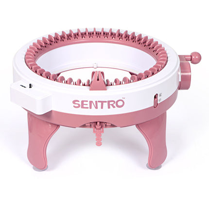 Sentro Knitting Machine - DIY Loom for Hats, Scarves, and More | 40 Needle Knitter for Kids & Adults.