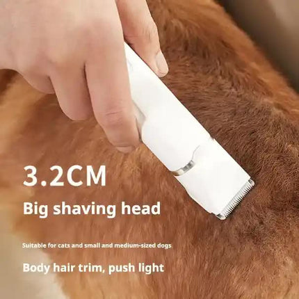 Blue T70 4-in-1 Pet Grooming Kit- Full Body, Detail, Paw Hair Trimmer & Nail Grinder.