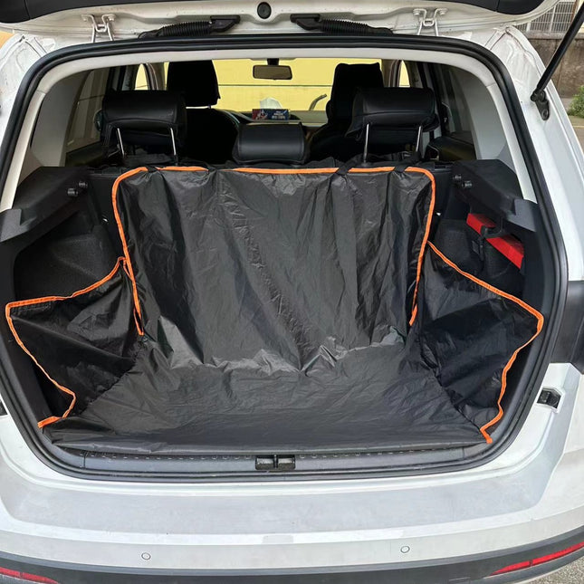Waterproof Dog Car Seat Cover for SUVs - Rear Cargo Liner for Large Pets, Anti-Scratch and Anti-Dirty Design.