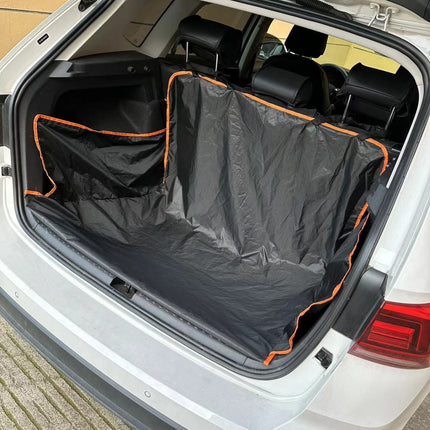 Waterproof Dog Car Seat Cover for SUVs - Rear Cargo Liner for Large Pets, Anti-Scratch and Anti-Dirty Design.