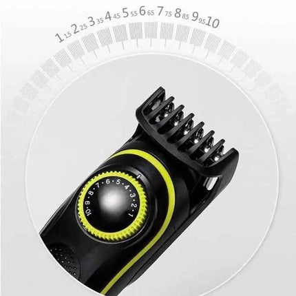 KM-696 5-in-1 Multifunctional Hair Clipper - Electric Hair Trimmer, Shaver & Nose Hair Trimmer Set.