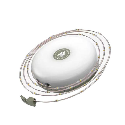 L828-10m LED Color Camping Light with Tape Measure & 2000mAh Battery - Super Long Battery Life, Multi-Function Tent, Emergency & Ambient Light.