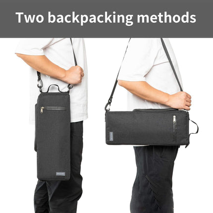 Golf Beer and Soda Insulated Cooler Bag with Shoulder Strap, Outdoor Can Beverage Storage Tote.