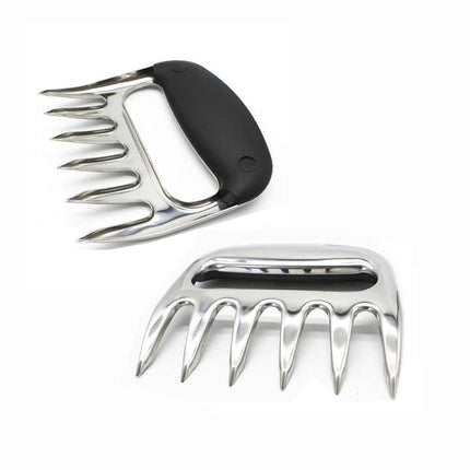 Stainless Steel Meat Shredding Claws – Multipurpose BBQ Tool for Pulled Chicken and Pork.