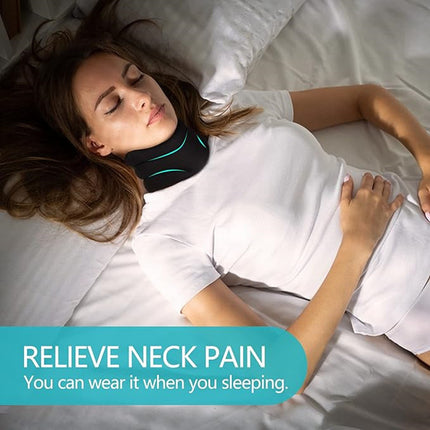 Adjustable Neck Brace with V-Shape Design – Cervical Spine Support for Pain Relief and Posture Correction.