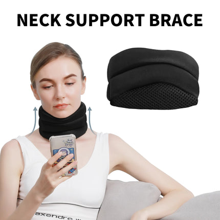 Adjustable Neck Brace with V-Shape Design – Cervical Spine Support for Pain Relief and Posture Correction.