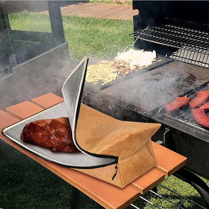 Reusable BBQ Grill Bags - Non-Stick and Heat-Resistant Cooking Accessory.