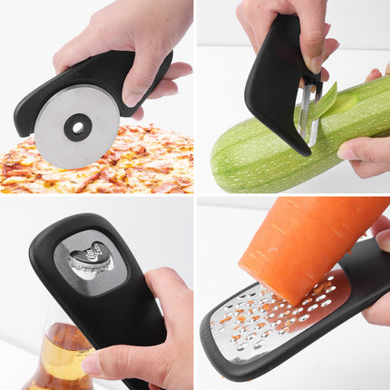 Multifunctional Kitchen Gadgets - Compact Vegetable Slicer & Grater Tool.