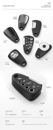Multifunctional Kitchen Gadgets - Compact Vegetable Slicer & Grater Tool.