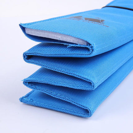 3PCS Green Portable Outdoor Folding Seat Cushion - 42cm x 32cm for Camping and Hiking.