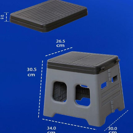 Green Portable Folding Outdoor Toilet with Lid - Heavy Duty 150kg Capacity.