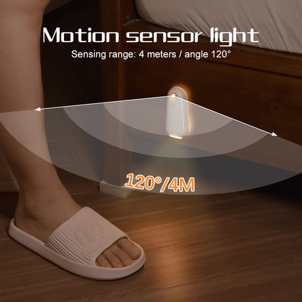 LED Motion Sensor Toilet Night Light - 8-Color Adjustable Glow with Modern Design.