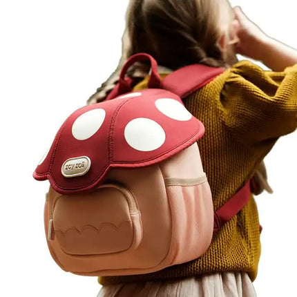 Red New Kids Cartoon Backpack – Lightweight, Personalized School Bag for Toddlers and Preschoolers – Perfect for Travel and Outdoor Adventures.