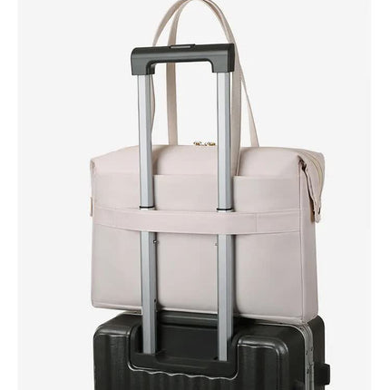 Black Women’s Work Tote Bag – New Fashionable Laptop Bag, Large Capacity Business Briefcase, Commute & Office Tote.