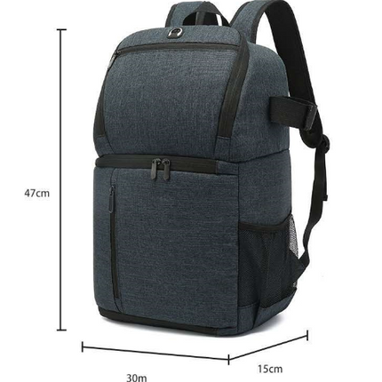 Waterproof DSLR Camera Backpack - Multifunctional large-capacity camera bag that easily carries a tripod mount and headphone jack.