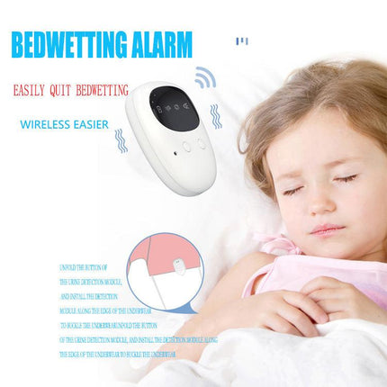 TXQ-02 Wireless Bedwetting Alarm - Discreet, Effective Urinary Training Device for Children & Adults.