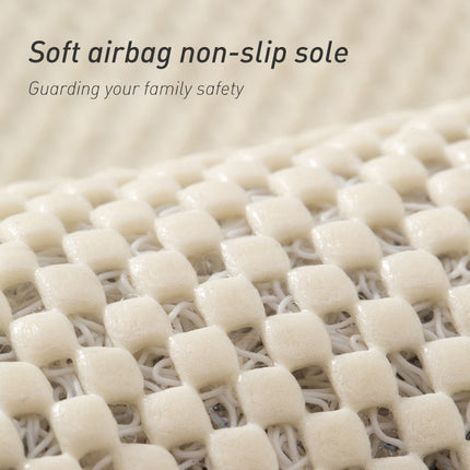 Gray Non-Slip Loofah-Style Bathroom Mat – Quick-Dry and Soft 40*60cm.
