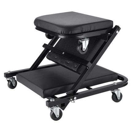 Heavy-Duty 36-Inch Mechanic Creeper - Multi-Functional Repair Board with Adjustable Height for Car Maintenance.
