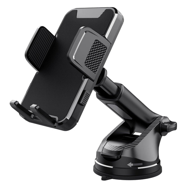 ML-236 Adjustable Car Phone Holder - Universal Suction Mount for Dashboard & Windscreen.