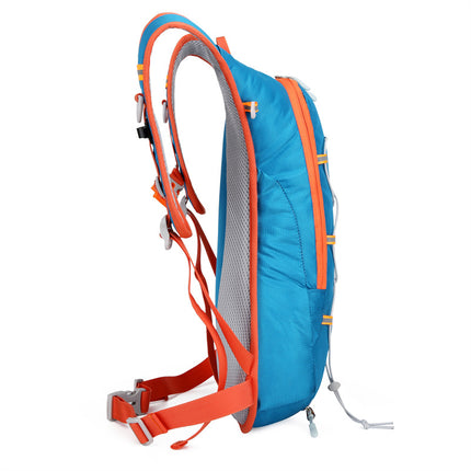 Purple Outdoor Sports Backpack for Running, Hiking, and Cycling - Lightweight and Waterproof（The product does not include a kettle）.