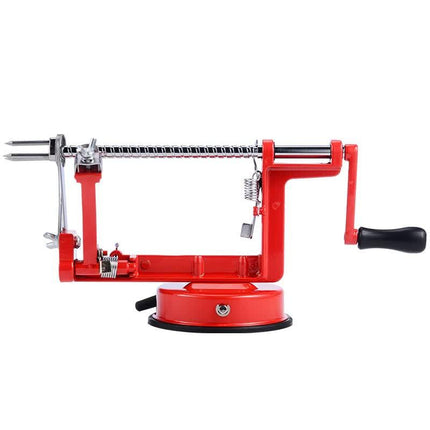 3-in-1 Apple Peeler, Corer, and Slicer with Suction Base – Effortless Fruit Prep.