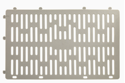 Grey Tree Guard Protector Roll (6 pieces/set) - Durable Plastic Garden Barrier for Plant Protection.