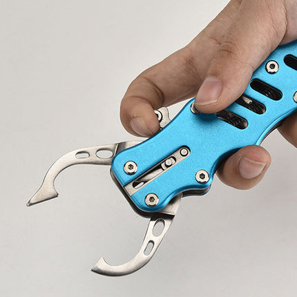2 PCS Black Multi-Function Fishing Hook Remover Tool - Durable, Lightweight, and Compact.