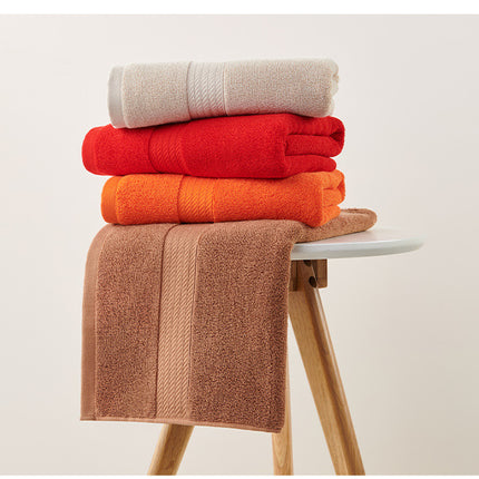Mint Green Premium Thick Cotton Bath Towel for Adults - Soft and Absorbent Bathroom Towel.