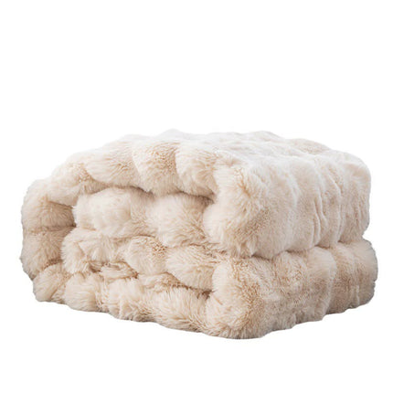 Red 70*100cm Plush Toscana Throw Blanket - Soft Flannel Fleece for All Seasons, Perfect for Couch & Bed.