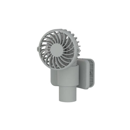 Ice Green Portable Multifunctional Clip Fan DQ261 - 1000mAh Battery, 3-Speed, Quiet Cooling for Summer.