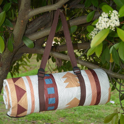 Portable Traditional Pattern Picnic Mat - Lightweight , 200x200cm, with Storage Bag.