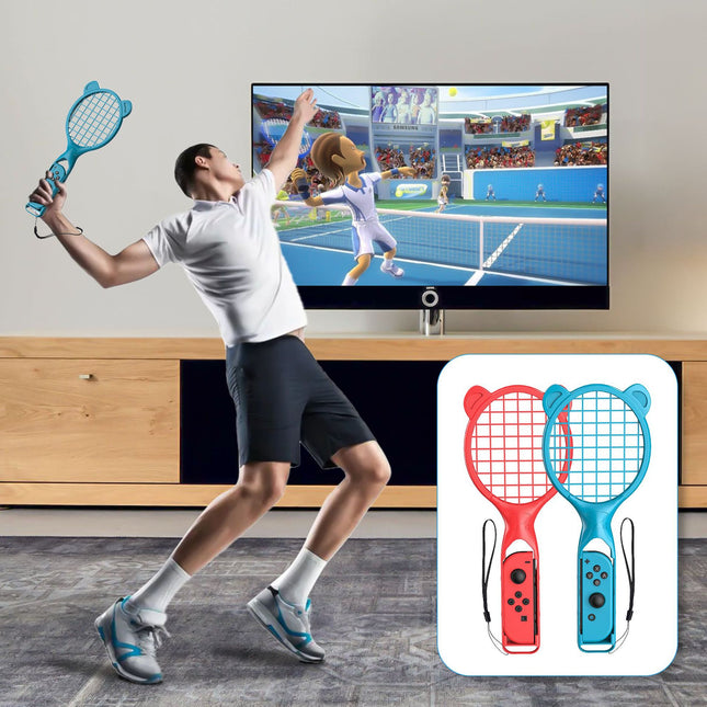 18-in-1 Motion-Sensing Sports Kit for Gaming Consoles - Tennis, Golf, and Fitness Accessories.