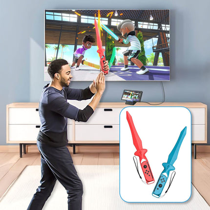 18-in-1 Motion-Sensing Sports Kit for Gaming Consoles - Tennis, Golf, and Fitness Accessories.