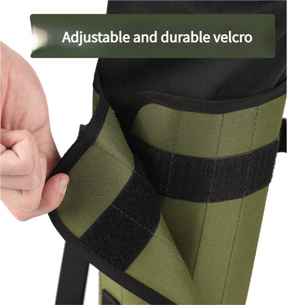 Outdoor Anti-Snake Bite Leg Guards - Hiking Camping Knee Protectors, Snow Shoe Covers, Leg Sleeves, khaki.