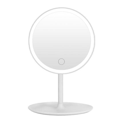 3PCS LED Makeup Mirror with Lights - Portable Tabletop Vanity Mirror, INS Style, Pink.