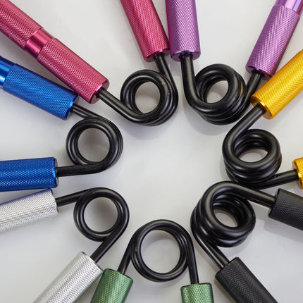 Gold 100lb Hand Grip Strengthener (2-Piece Set) with Non-Slip Aluminum Handles.