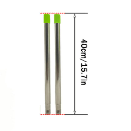 Fruit picking tool with telescopic pole - stainless steel fruit picking pole, high altitude tree fruit picking tool 4m.