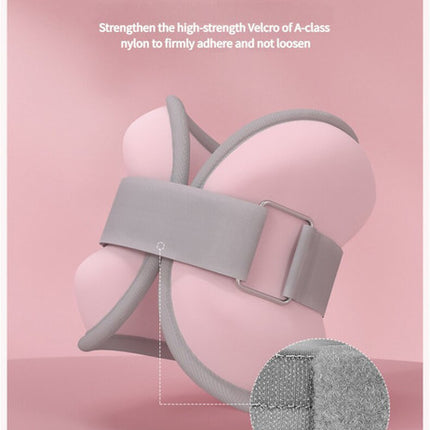 Pink Adjustable Weighted Leg & Wrist Sandbag Set – 1kg Each for Fitness, Running, and Dance Training.