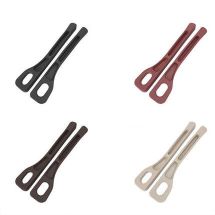 Black Car Seat Gap Filler – 2 Pieces Car Interior Storage Organizer for Front Seat Seam.
