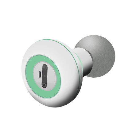 2 Pcs Grey And Green Mini Massage Gun - 6-Speed Muscle Relaxer, USB Rechargeable, Portable Fascia Massager for Home Use.