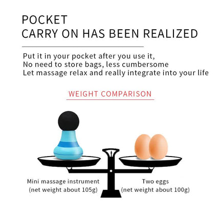 2 Pcs Grey And Green Mini Massage Gun - 6-Speed Muscle Relaxer, USB Rechargeable, Portable Fascia Massager for Home Use.