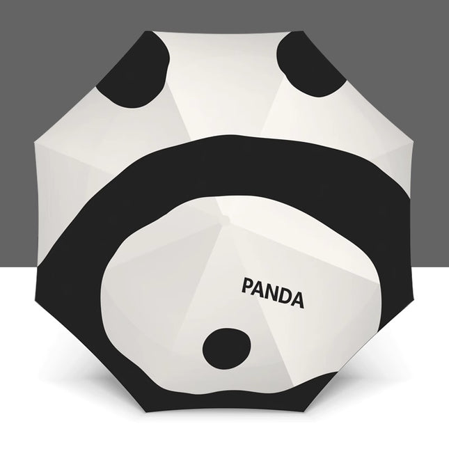 Panda Back Cute Cartoon Umbrella - Sun/Rain Umbrella.