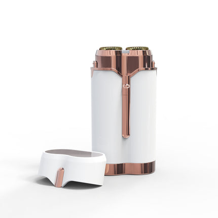 Mini Facial & Body Hair Remover - Rechargeable Lady Shaver Rose Gold.