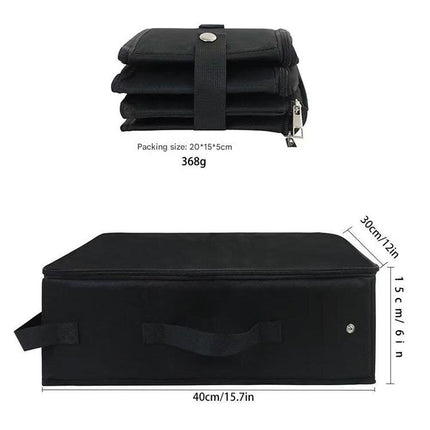Camouflage Portable Foldable Cat Litter Box - Waterproof Travel Litter Pan for Cats.