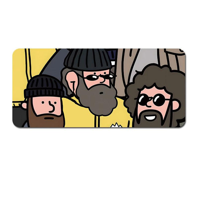 (80x30x0.4cm) Extra Large Computer Desk Mat - Uncle Beard Series - Style 1.